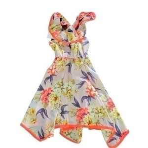 NWT zunie dress 5T blush floral